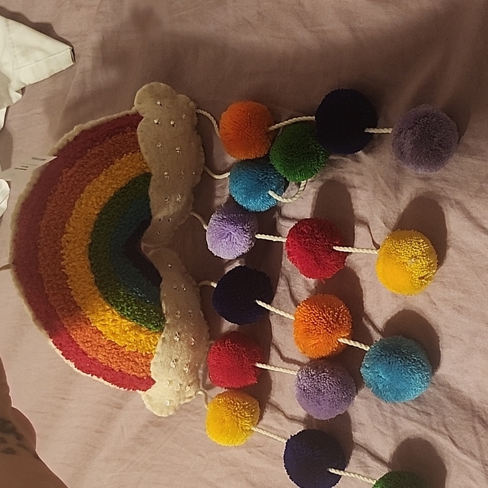 🌈 Rainbow wall hanging